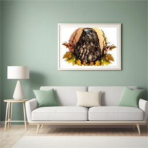 Diamantmalerei - Falkenkopf - SEOS®