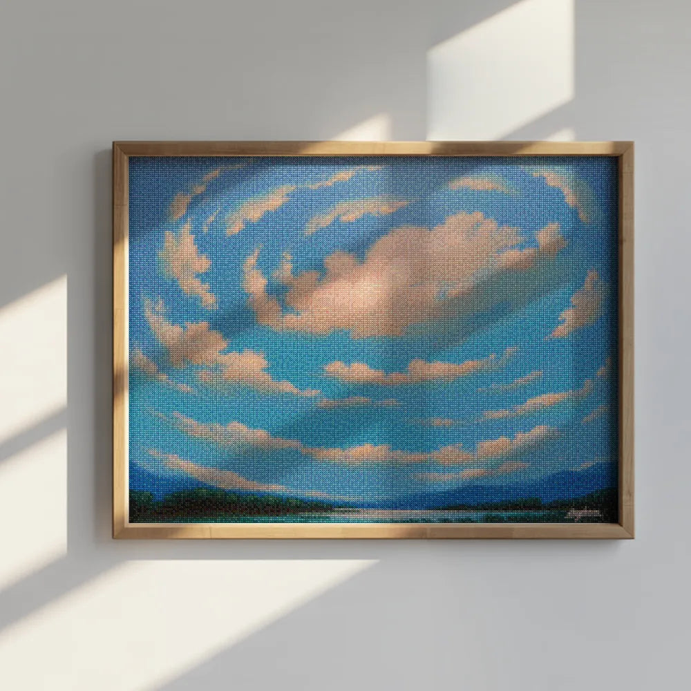 Diamantmalerei - Himmel voller Echos