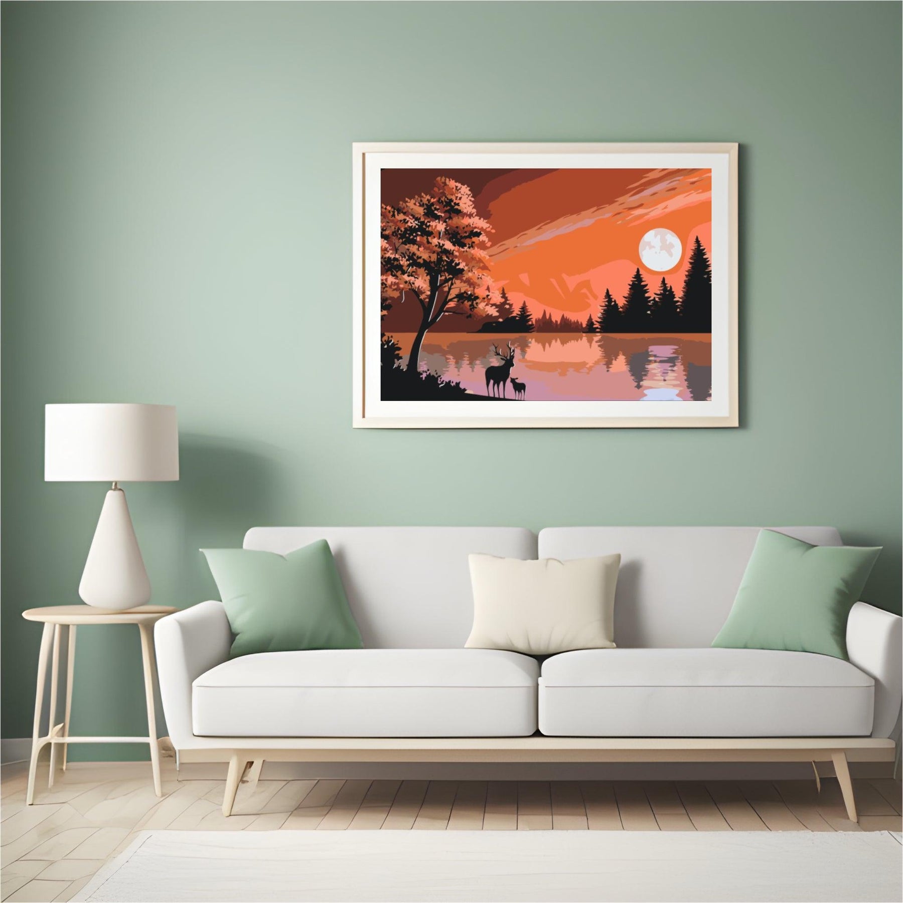 Diamond Painting - Hirsch in der Natur - SEOS®