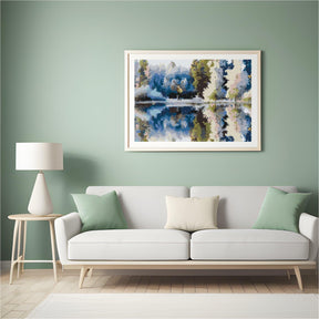 Diamantmalerei - Hirsch im Wald - SEOS®