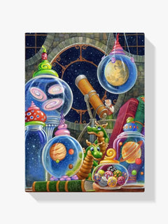 Diamantmalerei – Das Universum im Glas