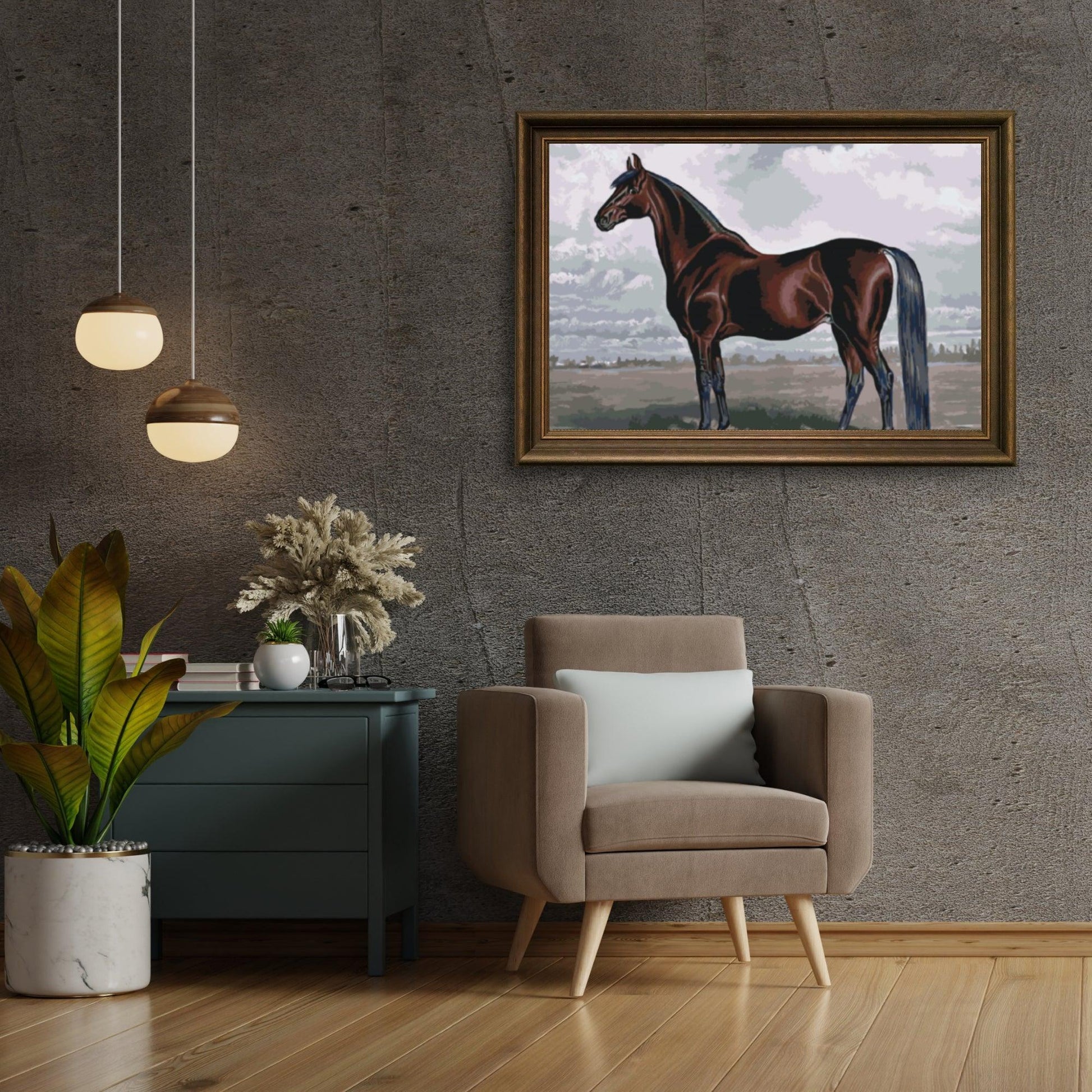 Diamond Painting – Das majestätische Pferd – SEOS®