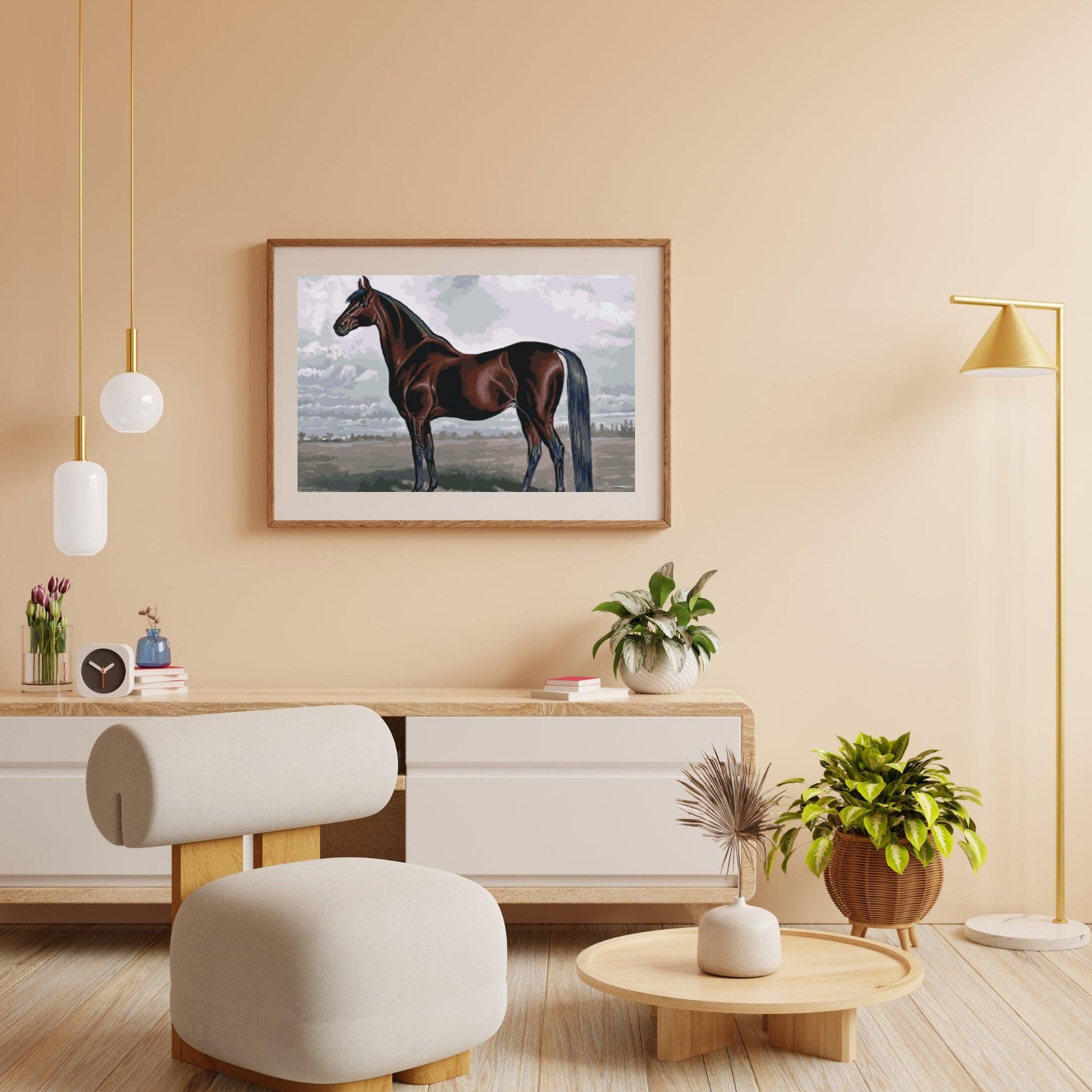 Diamond Painting – Das majestätische Pferd – SEOS®