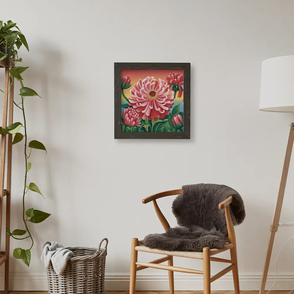 Mini-Diamantmalerei – Hitzewellenblüte