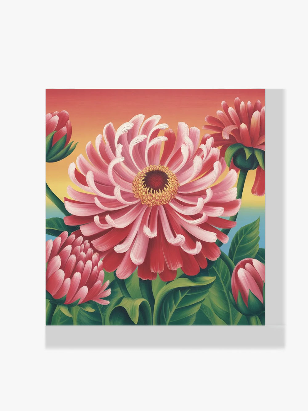 Mini-Diamantmalerei – Hitzewellenblüte