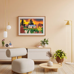 Diamantmalerei - Haus in der Natur - SEOS Shop ®