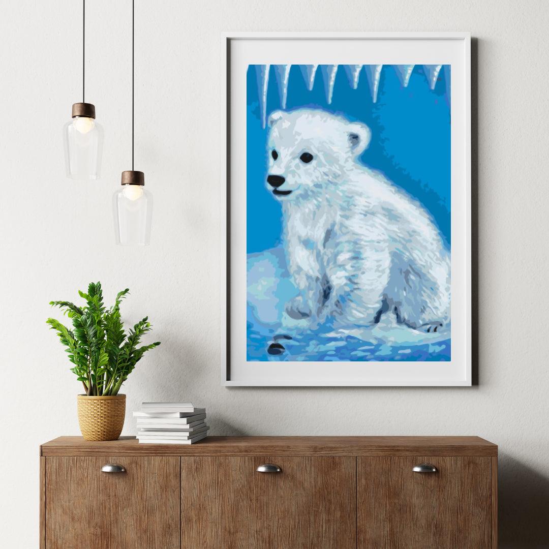 Diamantmalerei - Eisbär - SEOS®