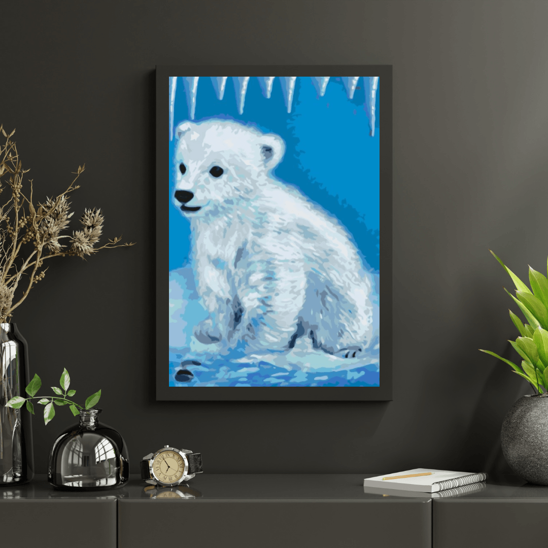 Diamantmalerei - Eisbär - SEOS®