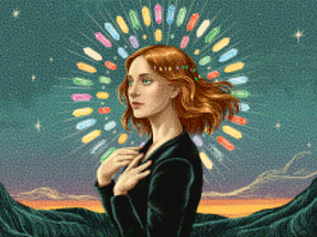 Diamantmalerei – Innere Ausstrahlung