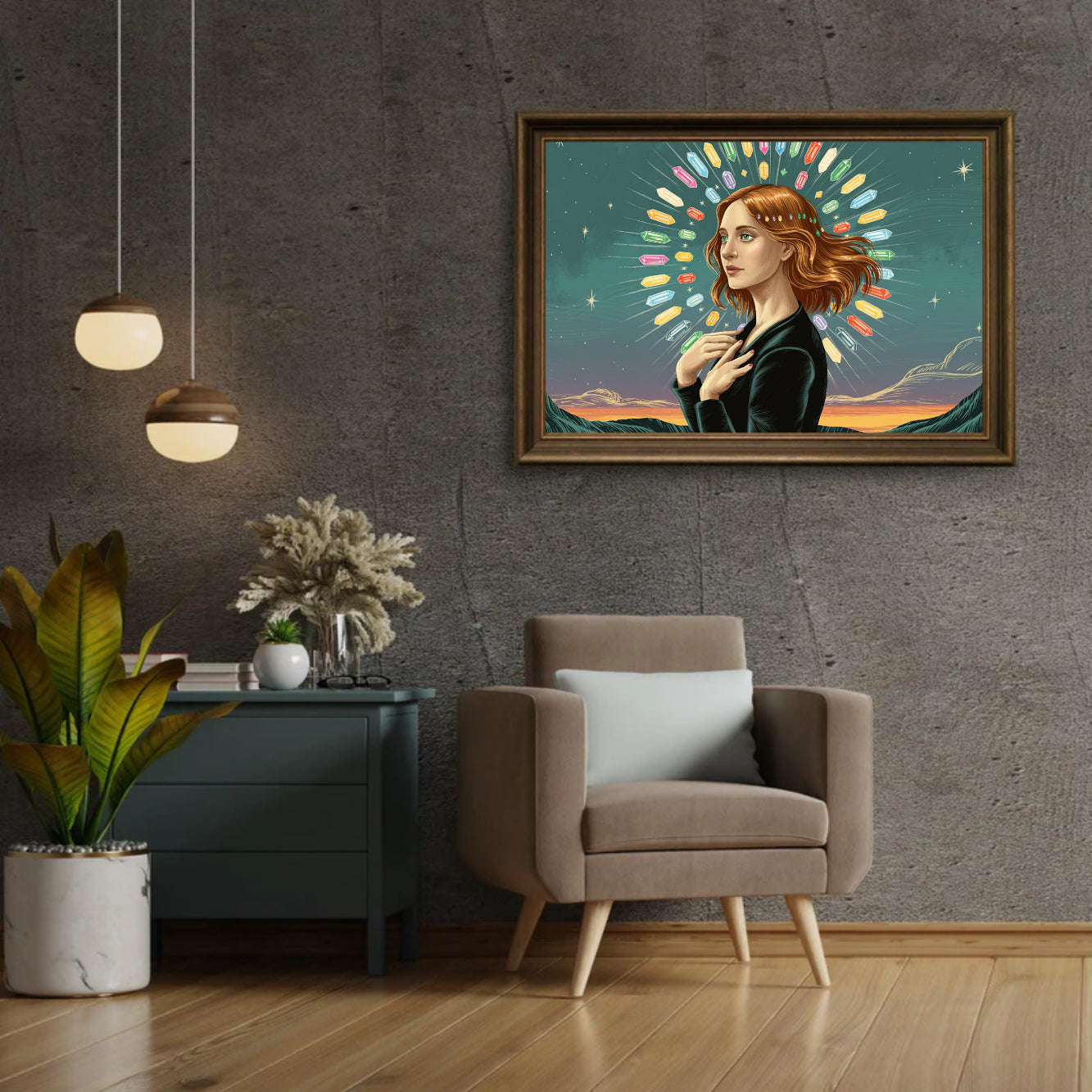 Diamantmalerei – Innere Ausstrahlung