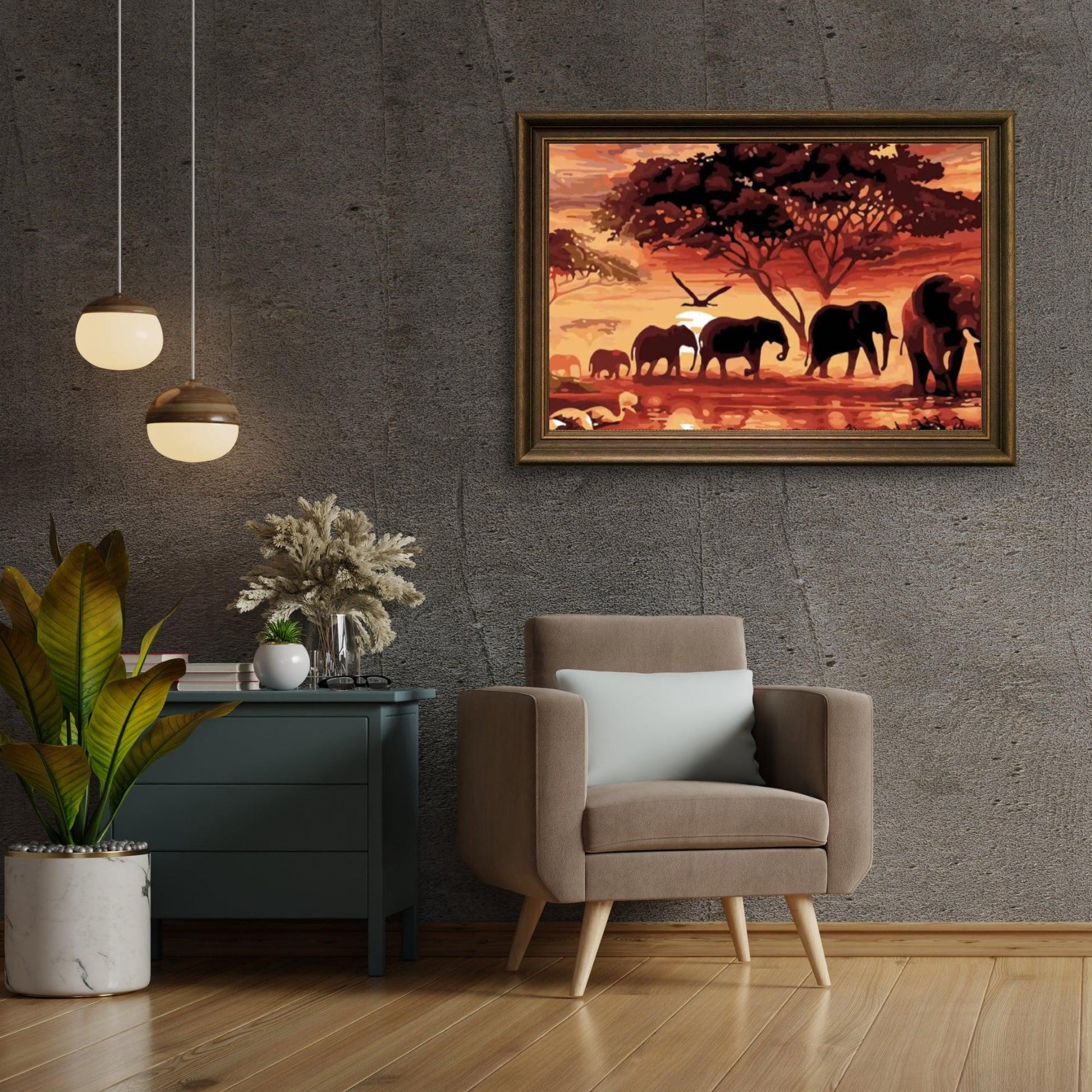 Diamantmalerei – Ja, das ist Afrika! – SEOS®