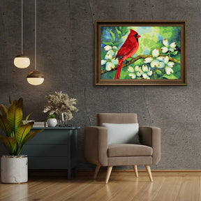 Diamantmalerei - Kardinal - SEOS®