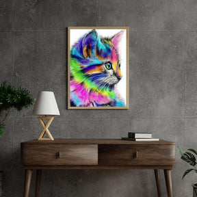 Diamond Painting - Katze in verschiedenen Farben - SEOS®