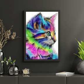 Diamond Painting - Katze in verschiedenen Farben - SEOS®