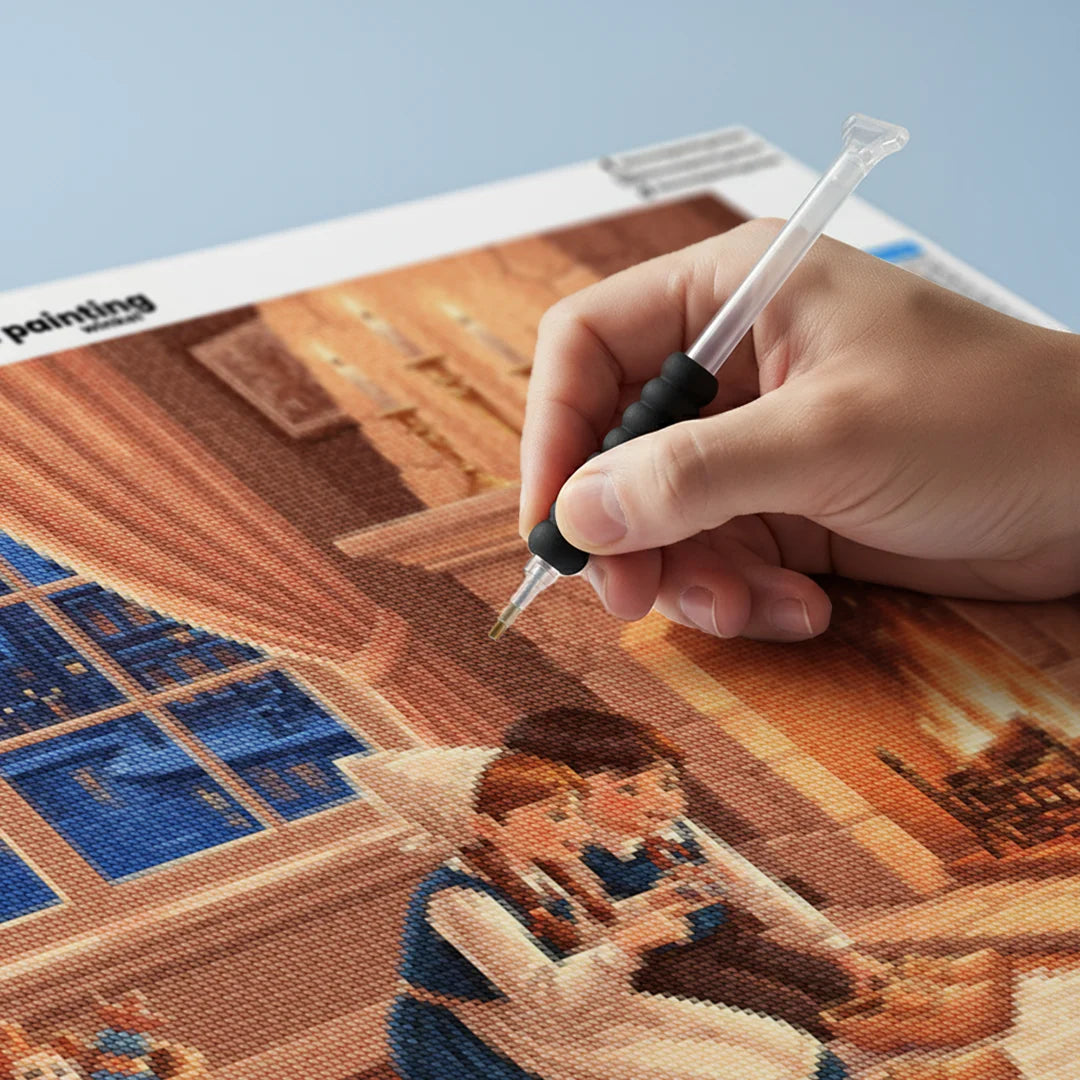 Diamantmalerei - Sommerfleck