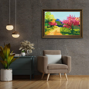 Diamantmalerei - Bunte Landschaft - SEOS Shop ®