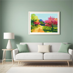 Diamantmalerei - Bunte Landschaft - SEOS Shop ®