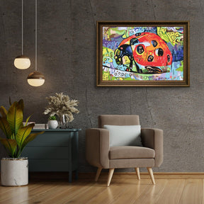 Diamantmalerei - Bunter Marienkäfer - SEOS®