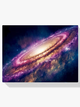 Diamantmalerei – Bunte Galaxie mit Sternen und Kometen