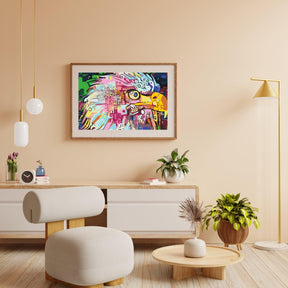 Diamantmalerei – Bunter Adler – SEOS®