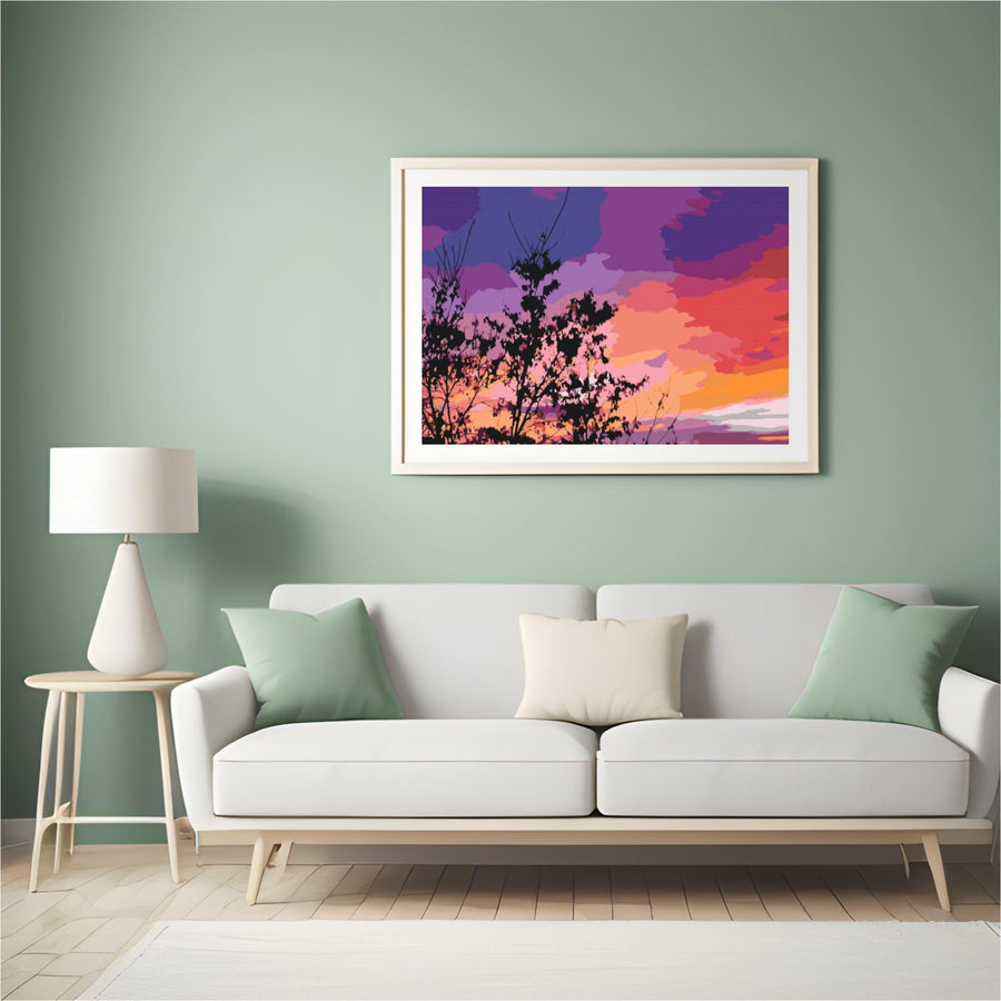 Diamantmalerei - Bunter Himmel - SEOS Shop ®