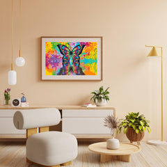 Diamantmalerei – Bunter Schmetterling – SEOS®