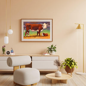 Diamantmalerei - Kuh und Kalb - SEOS Shop ®