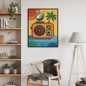 Diamantmalerei - Coconut Radio