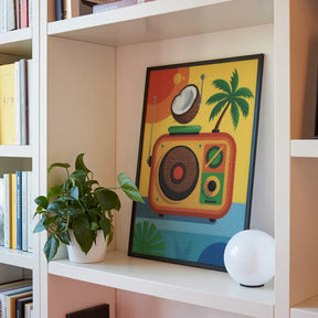 Diamantmalerei - Coconut Radio