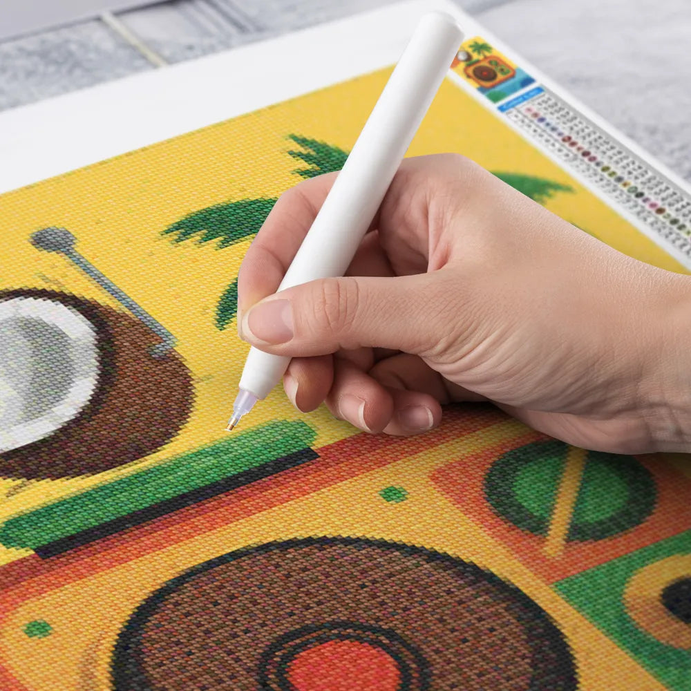 Diamantmalerei - Coconut Radio