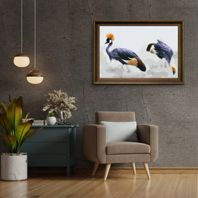 Diamantmalerei - Königskranich - SEOS®