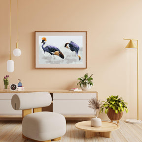 Diamantmalerei - Königskranich - SEOS®