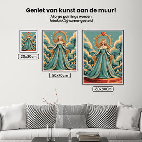 Diamantmalerei - Königin der Herzen