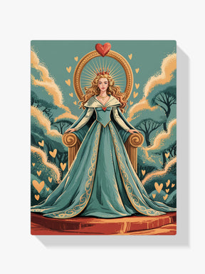 Diamantmalerei - Königin der Herzen