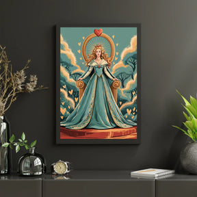 Diamantmalerei - Königin der Herzen