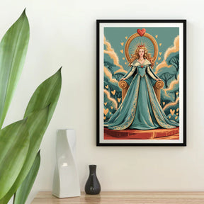 Diamantmalerei - Königin der Herzen