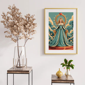 Diamantmalerei - Königin der Herzen