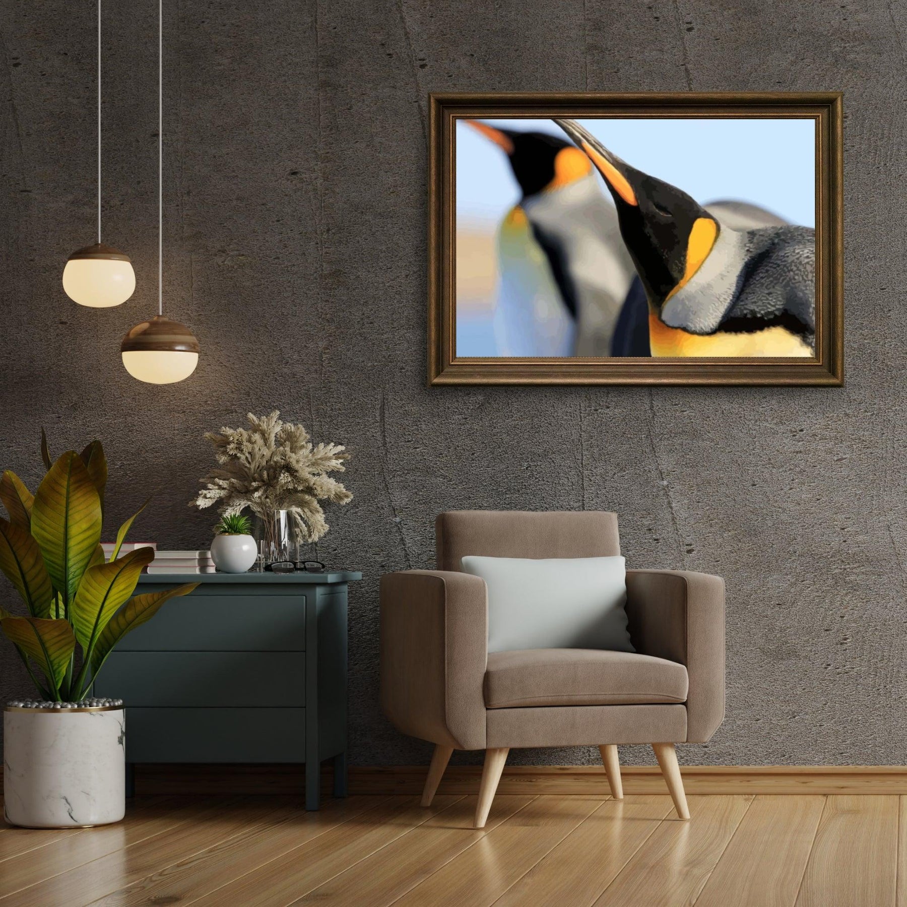Diamantmalerei - Königspinguine - SEOS®