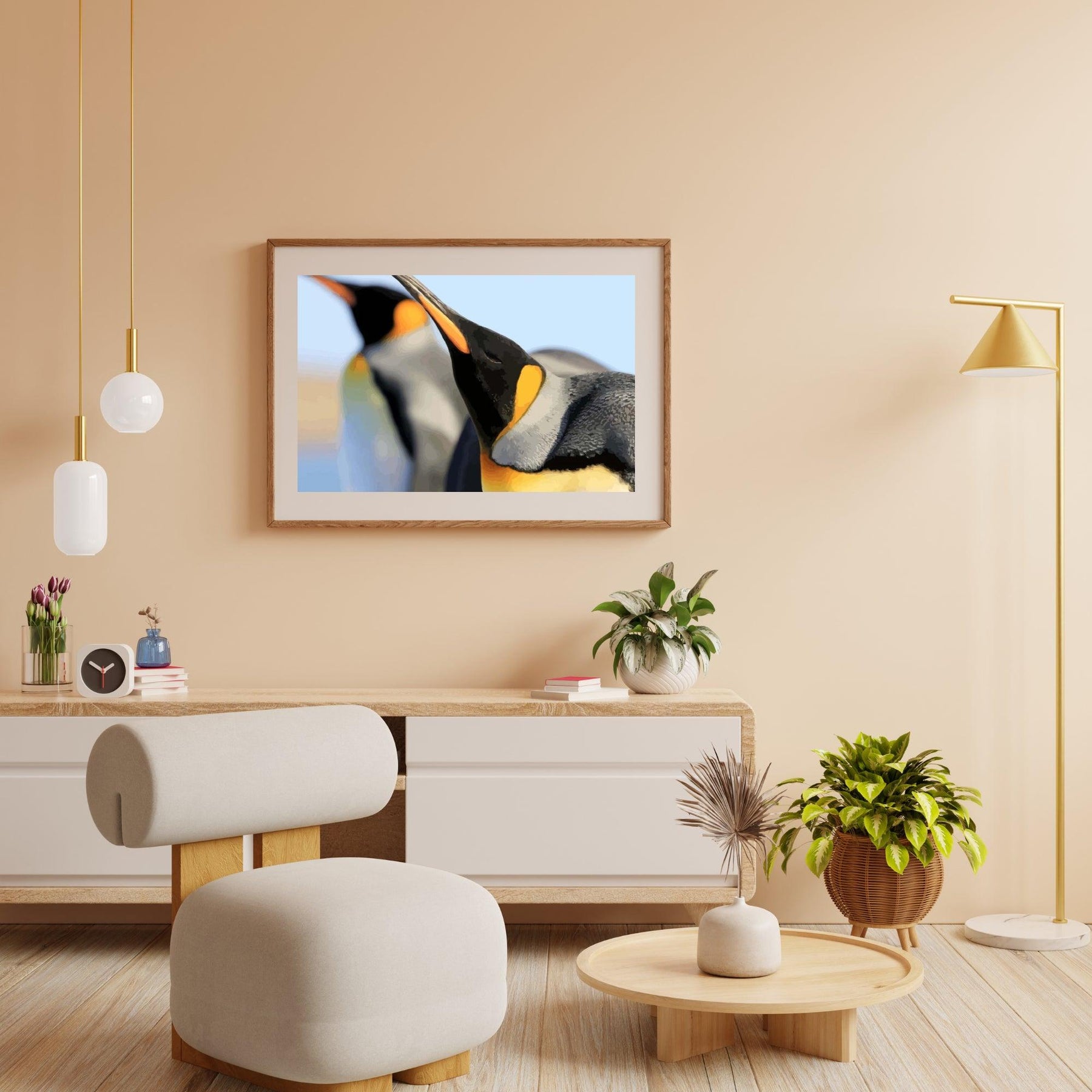 Diamantmalerei - Königspinguine - SEOS®
