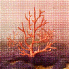 Mini-Diamantmalerei – Korallennebel