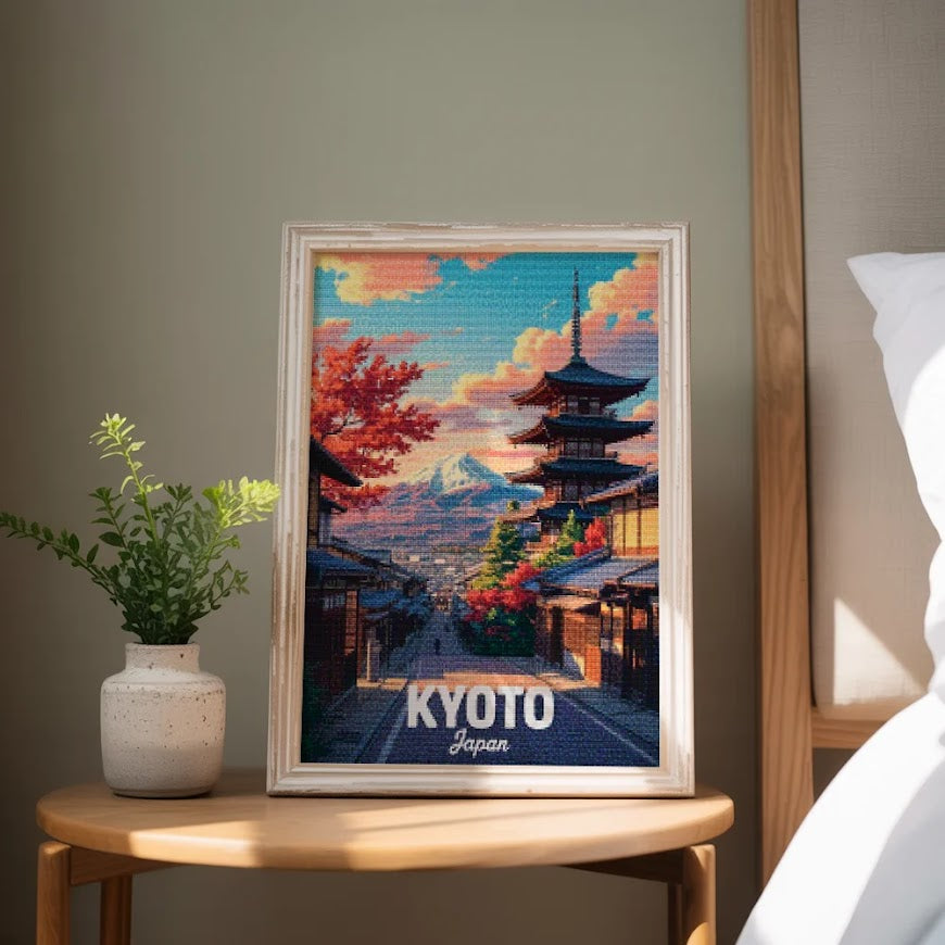 Diamantmalerei - Kyoto, Japan