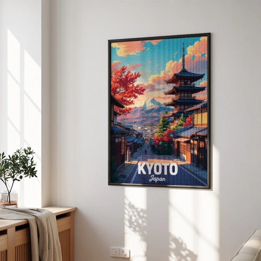 Diamantmalerei - Kyoto, Japan