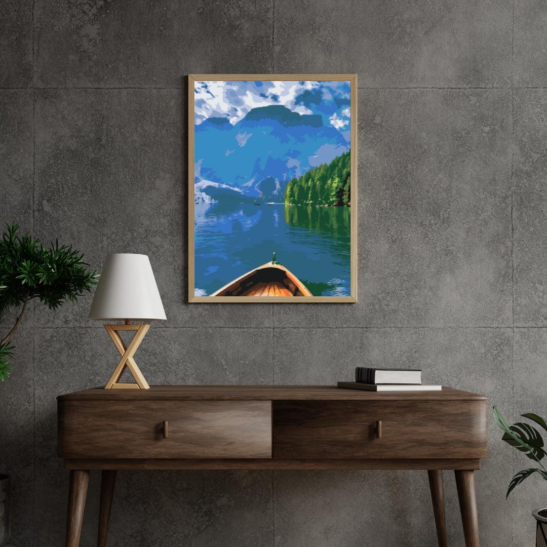Diamantmalerei - Pragser Wildsee, Italien - SEOS Shop ®