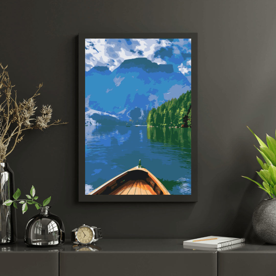 Diamantmalerei - Pragser Wildsee, Italien - SEOS Shop ®