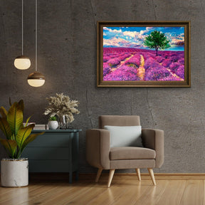 Diamantmalerei - Lavendelfelder der Provence - SEOS Shop ®