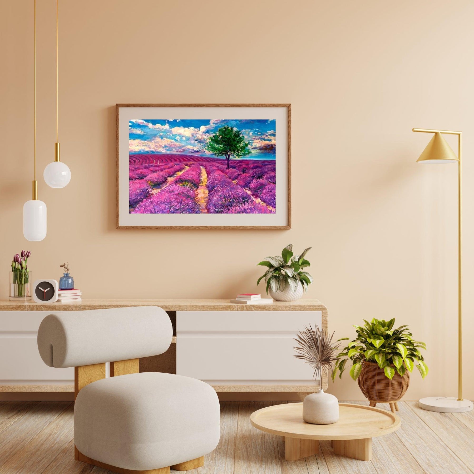 Diamantmalerei - Lavendelfelder der Provence - SEOS Shop ®
