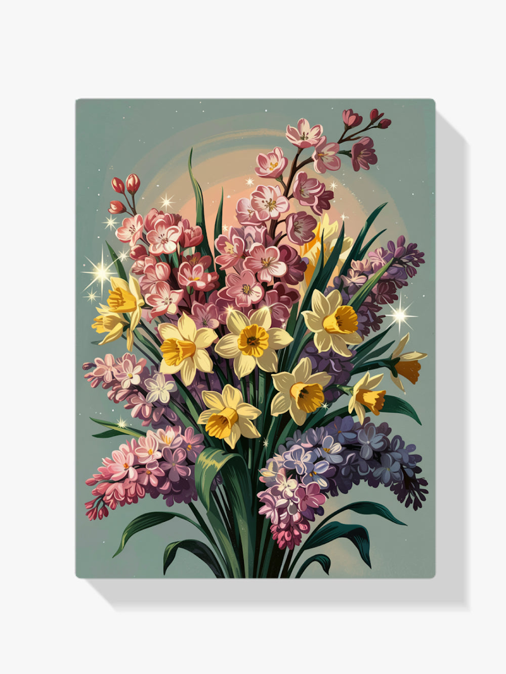 Diamantmalerei – Sanfte Symphonie des Frühlings