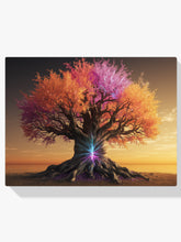 Diamond Painting - Lebensbaum mit bunten Blättern