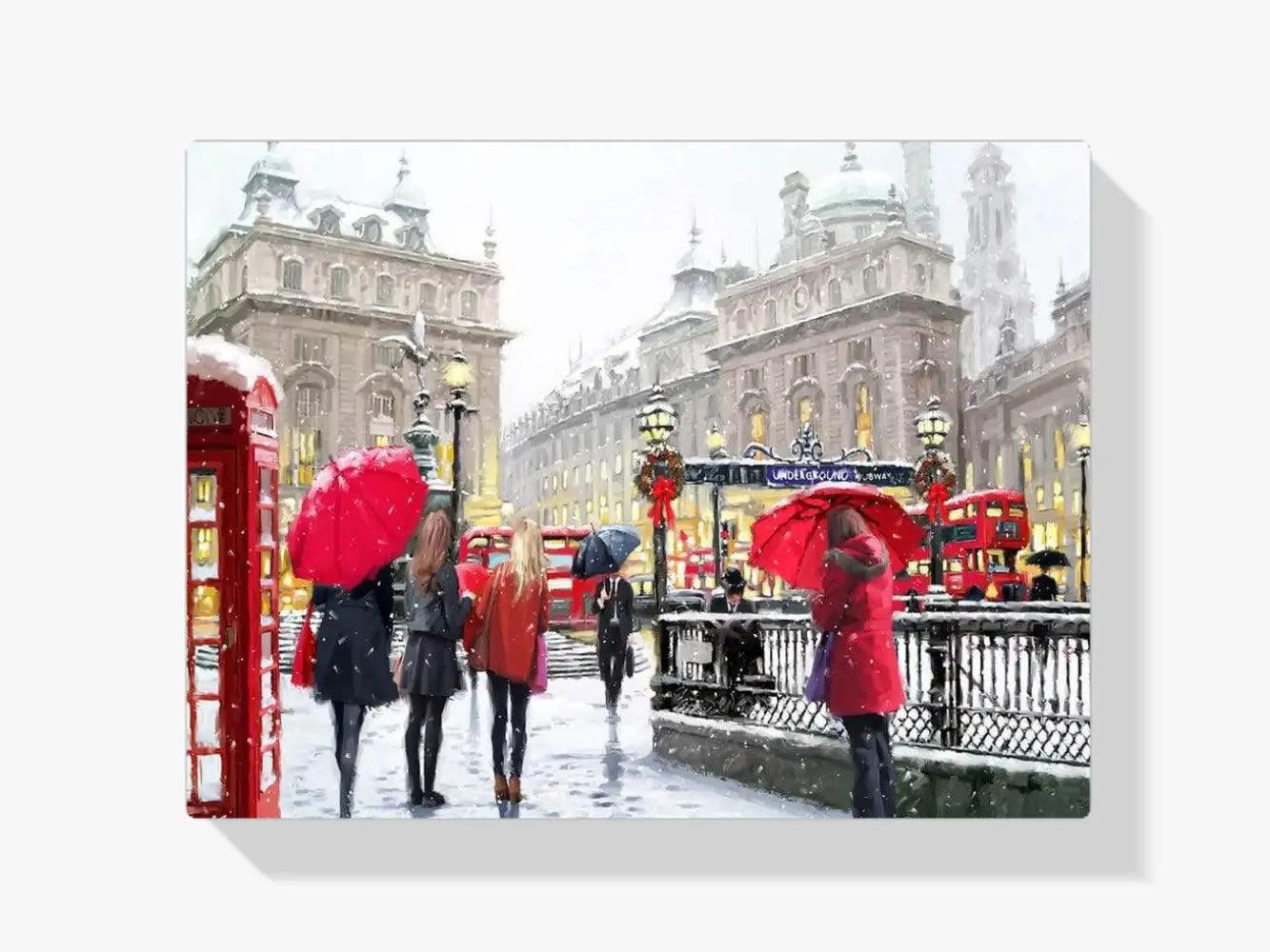 Diamantmalerei - London im Schnee - SEOS Shop ®