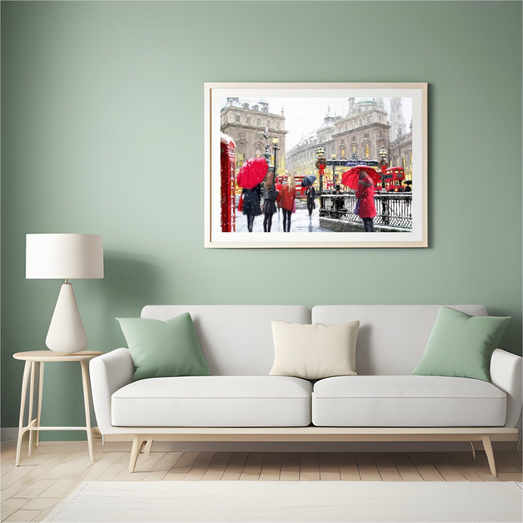 Diamantmalerei - London im Schnee - SEOS Shop ®